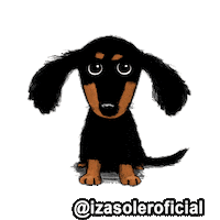 Dog Dachshund Sticker by Izasoler