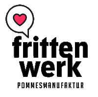 frittenwerk fries frittenwerk frittenliebe Sticker