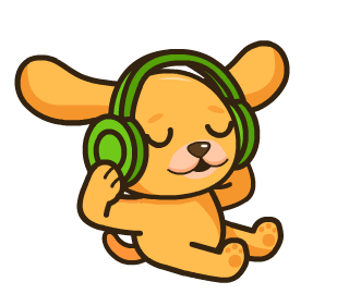 Fun Listen Sticker by JPedicini