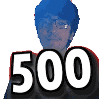 D Number Sticker