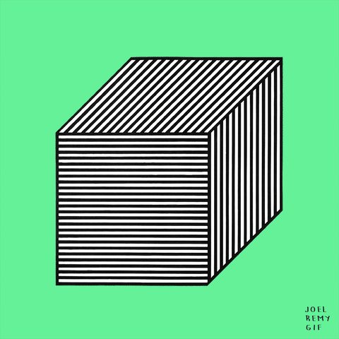 sol lewitt cube GIF by joelremygif