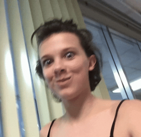 Stranger Things Smile GIF