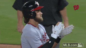 Washington Nationals Shut Up GIF by MLB