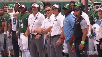 football athletics GIF by GreenWave