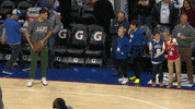georges niang lol GIF by NBA