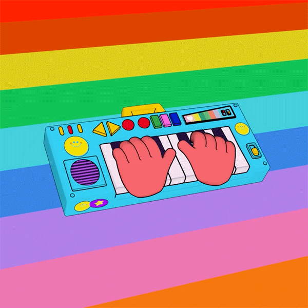 Happy Rainbow GIF by cecy meade