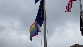Pride Flag Raised in Upstate New York