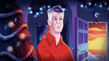 Merry Christmas Snow GIF by Christmas Music