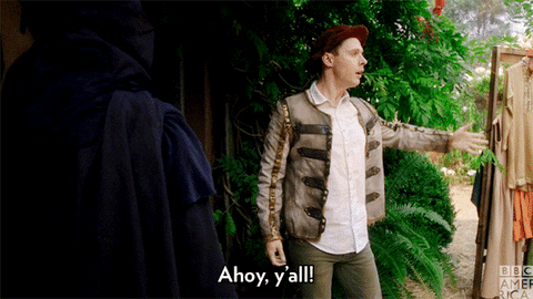 dirk gently ahoy y'all GIF by BBC America