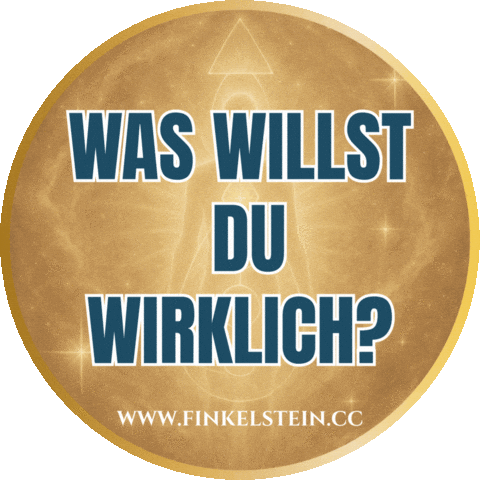 Was Willst Du Sticker by Finkelstein Coaching & Consulting