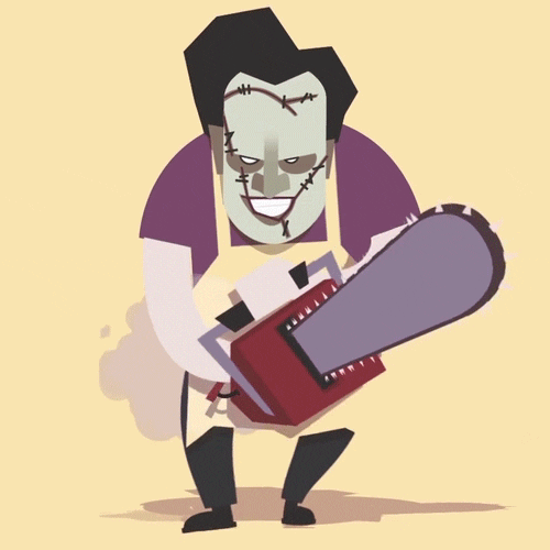 halloween monsters GIF