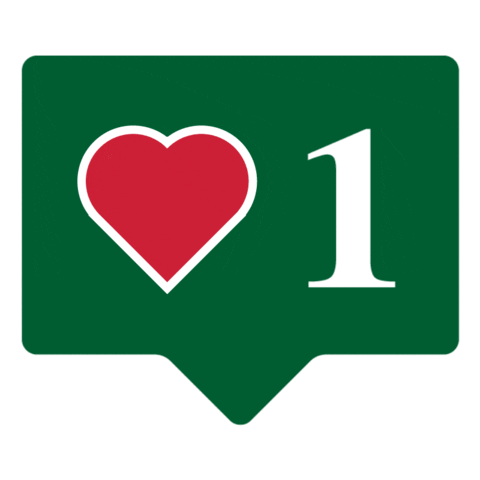 Number 1 love sticker