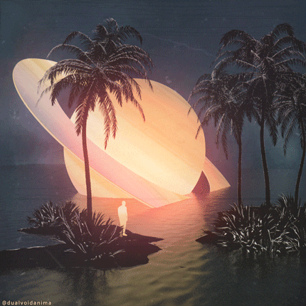 Summer Illustration GIF by dualvoidanima