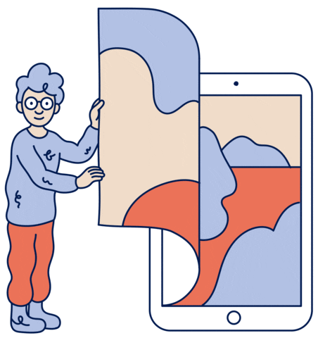 Ben Ipad Sticker by alphaben