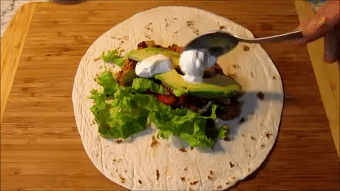 chicken fajitas GIF