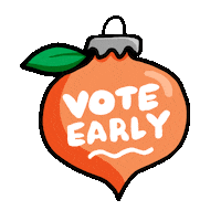 Christmas Vote Early Sticker by Creative Courage