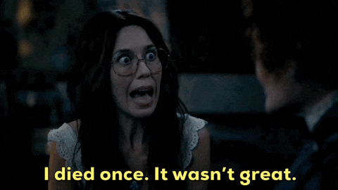 Not Great Ghost GIF by CBS
