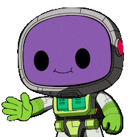 Wave Hello Sticker by Unblocked