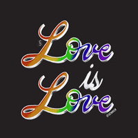 Love Is Love Rainbow GIF