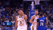 Blue And Gold Basketball GIF by Indiana Pacers