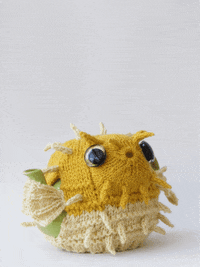 Puffer Fish GIF by TeaCosyFolk