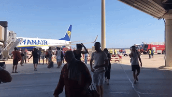 Ryanair Plane Evacuated After Phone Charger Bursts Into Flames