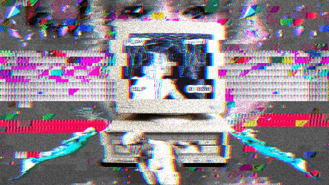 glitch computer GIF by Trash Edits