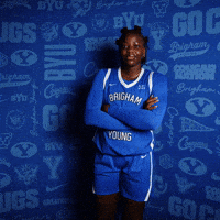 Byu Basketball GIF by BYU Cougars