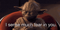 Scared Star Wars GIF by slicedbread