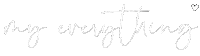 My Everything Sticker by zfr38