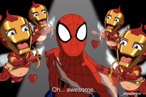 Oh Awesome Iron Man GIF
