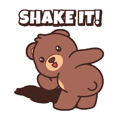 Shake It Dancing Sticker by BEARISH