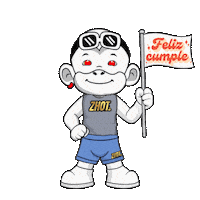 Humor Feliz Cumple Sticker by Zhot