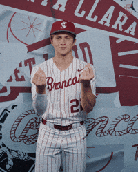 Bronco Baseball GIF by Santa Clara Broncos
