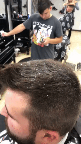 boneyard_barbering giphygifmaker hair barber texture GIF