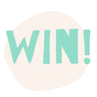 Giveaway Win Sticker by Mama's Meisje