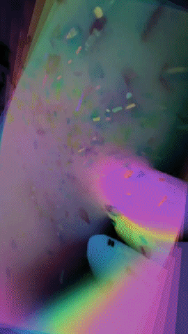 Glitch Rainbow GIF by Mollie_serena