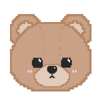 くま Sticker by LARME