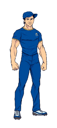 David Tim Sticker by Mumbai Indians