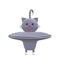 Happy Cat Sticker by un.welt