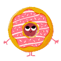 Happy Jump Sticker