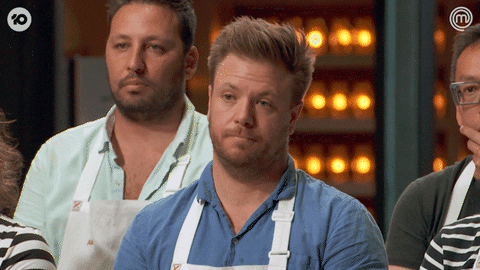 Nervous Michael Weldon GIF by MasterChefAU
