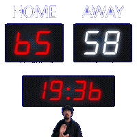 58 Away Sticker