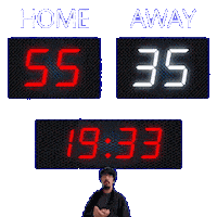 35 Away Sticker