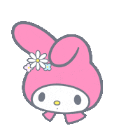 Pink Sticker by Sanrio Korea