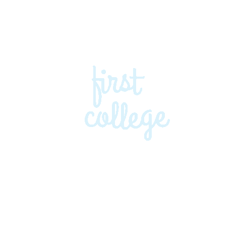 firstcollege giphyupload college church wednesday Sticker