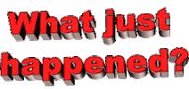 what just happened deal Sticker by AnimatedText