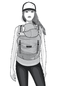 loveradius baby women look bebe Sticker