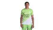 Happy Football Sticker by VfL Wolfsburg