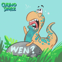 Excited Wait GIF by Claynosaurz